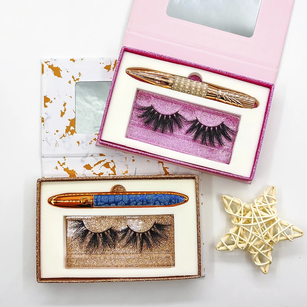 

2021 New Arrivals Wholesale Lash Private Label Lashes Box Fluffy 3d Mink Fur Eyelash Vendor