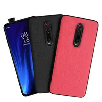 

Shockproof Fabric Silicone Soft Edge Case For Redmi K20 Note 5 6 7 Pro Mi 9 SE Cover protective Back Phone case