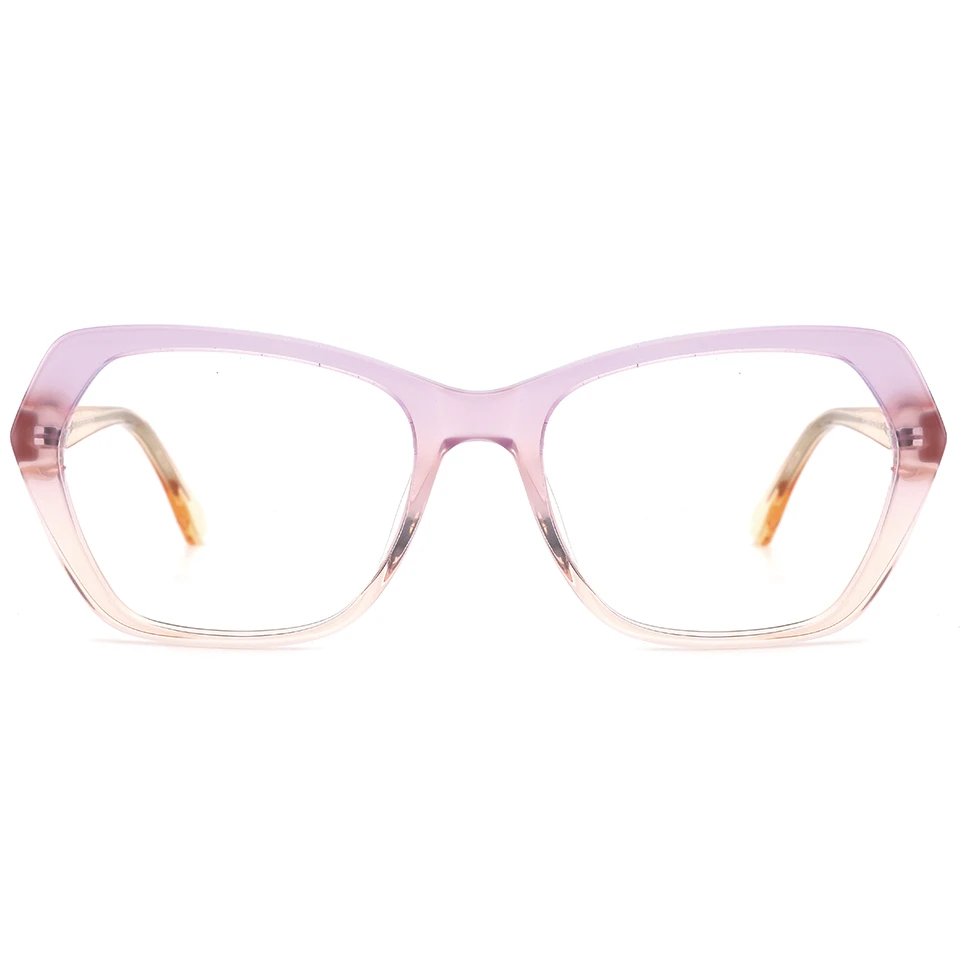 

2021 New design women fashion Acetate glasse frames for daily or computer, 4 colors