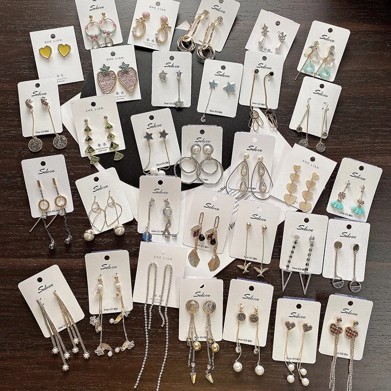 

PUSHI Wholesale vintage simple yiwu mixed earrings metal with cheap price