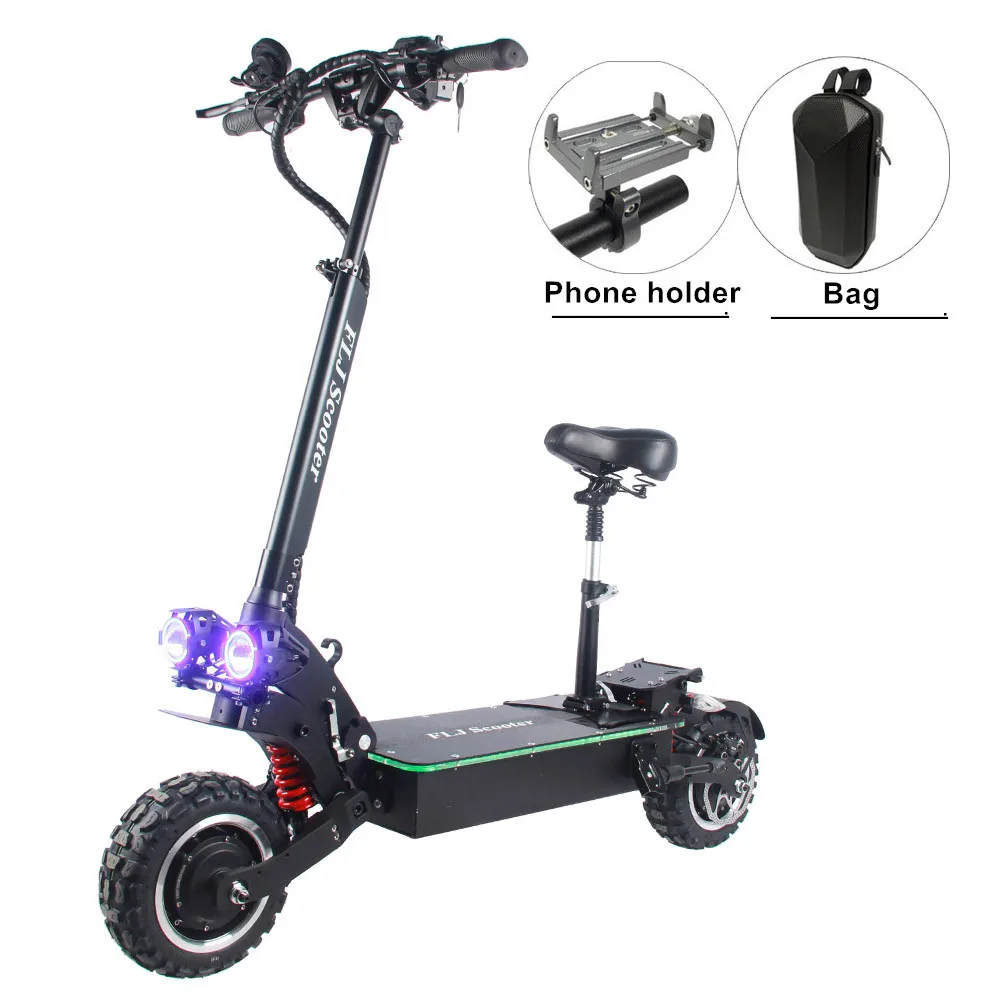 

EU Stock 72V 7000W Electric Scooter with Dual motors Fast 100kms Speed E Bike Powerful New Arrival e Scooter electrico