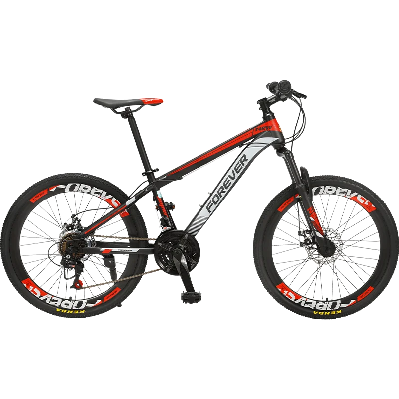 

FOREVER 2020 High Quality 22 Inch MTB Bike 24 Speed High Carbon Steel Mountain Bicycle
