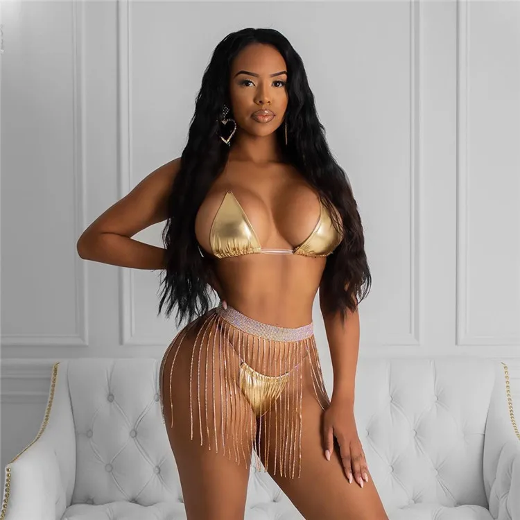 

Hesiod Sexy Crystal Body Chains Belly Tassel Waist Chains Beach Nightclub Party Belts Body Accessories Jewelry for Women