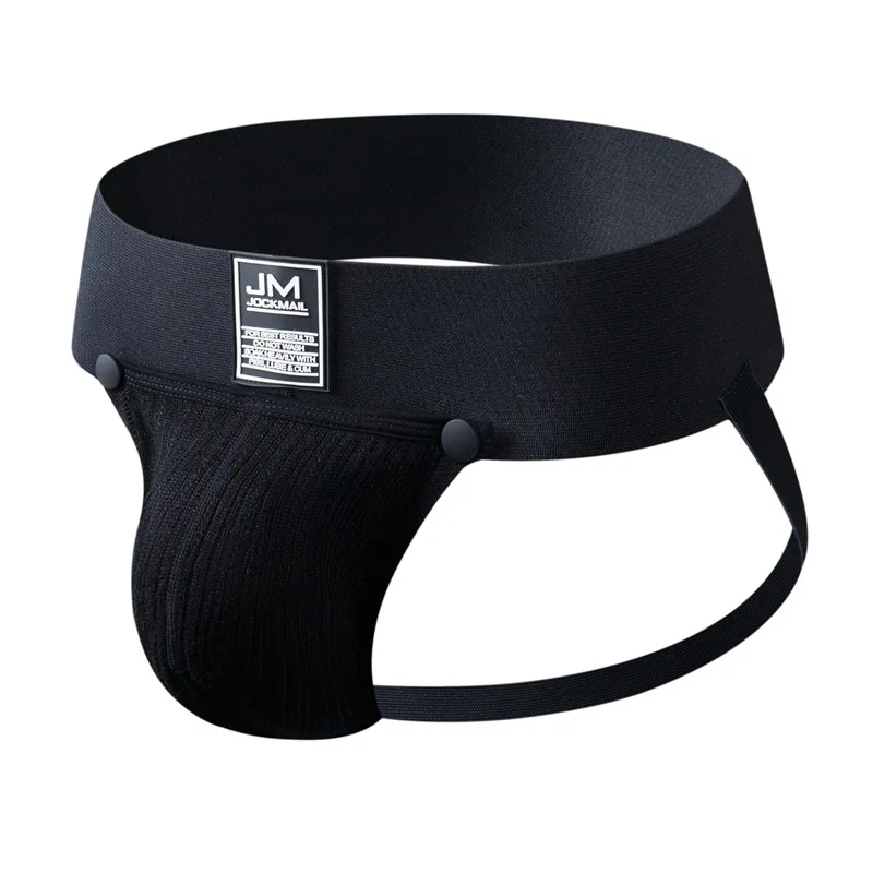 

Wholesale Male Sexy Jockstrap Cotton Gay Sexy Transparent Underwear for Men