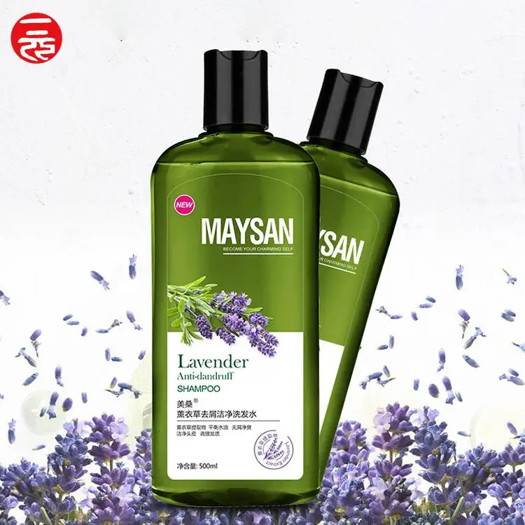 

2021 best private label hair care anti hair loss hair growth natural Organic lavender shampoo