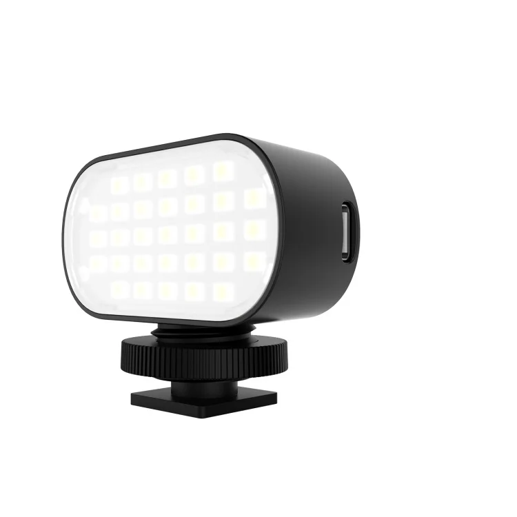 

PULUZ Live Broadcast Video LED Light Photography Beauty Selfie Fill Light with Switchable 6 Colors Filters, Black