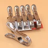 Hot selling metal stainless steel quilt clip / clothes peg windproof clamp / laundry products hangers racks