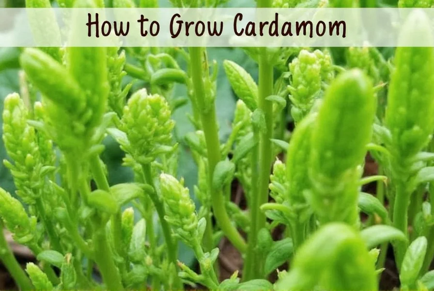 grow cardamom