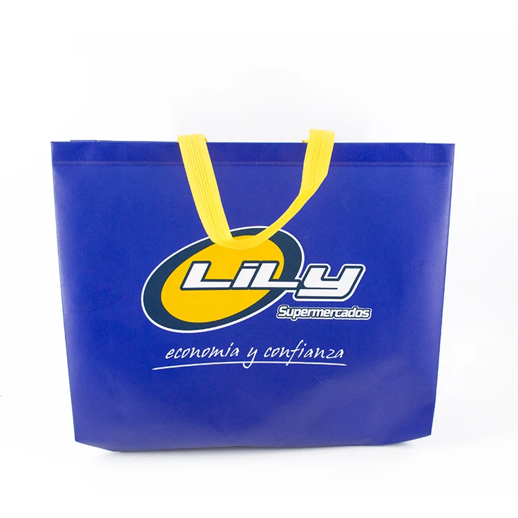 

non woven laminated shopping bags with custom printed logo, Customised