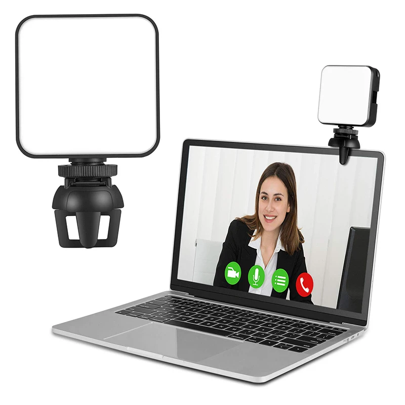 

Selfie Led Video Conference Room Lighting Kit Conference Meeting Computer Laptop Zoom Call Fill Light with Clip