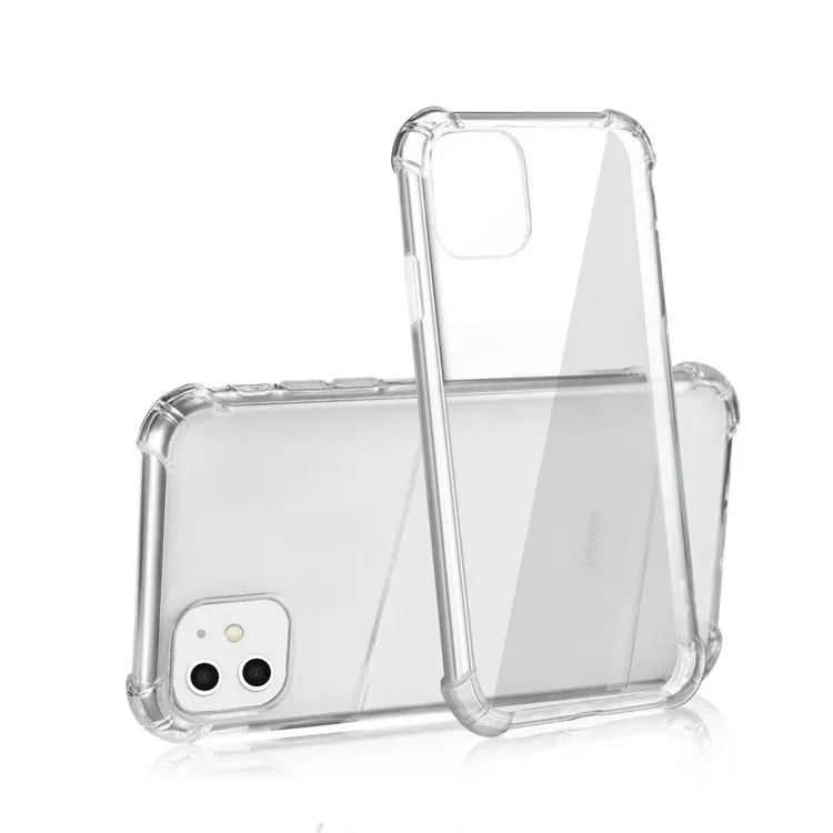 

For iPhone 11 11 Pro 11 Pro Max Silicone Gel Shockproof Protective Clear Case Cover