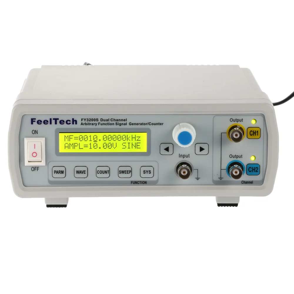 FeelTech FY3200S DDS Digital Function Signal Generator Counter Frequency Meter 