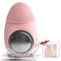 

Vkk New Product Skin Massage Silicone Sonic Cleansing Facial Washing Brush