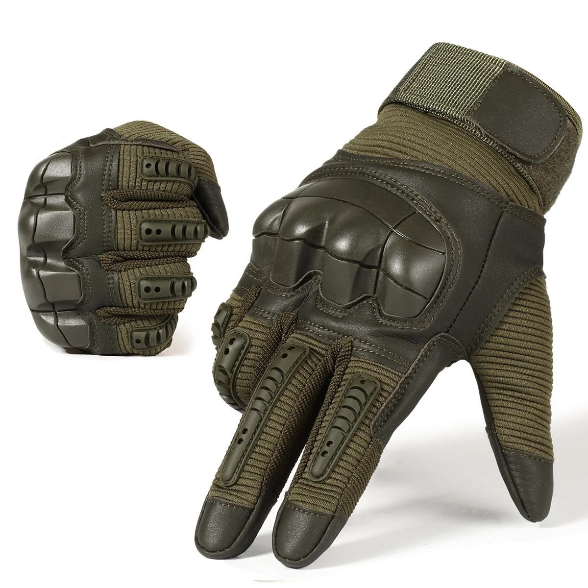 

Tactical Gloves Military Men Hard Knuckle Army Shoot Combat AntiSkid Motorcycle Gloves Full Finger Touch Screen Gloves