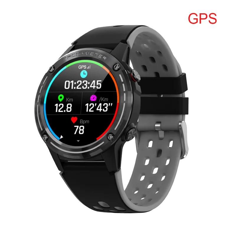 

M6 sport smartwatch GPS smart watch men with compass barometer heart rate blood pressure monitoring ip67 watch, Black, silver, blue, green