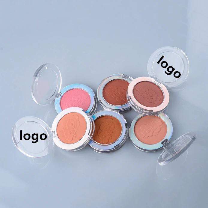 

2021 New Trendy No Logo 6 Colors Blush Makeup Private Label Cream Blush