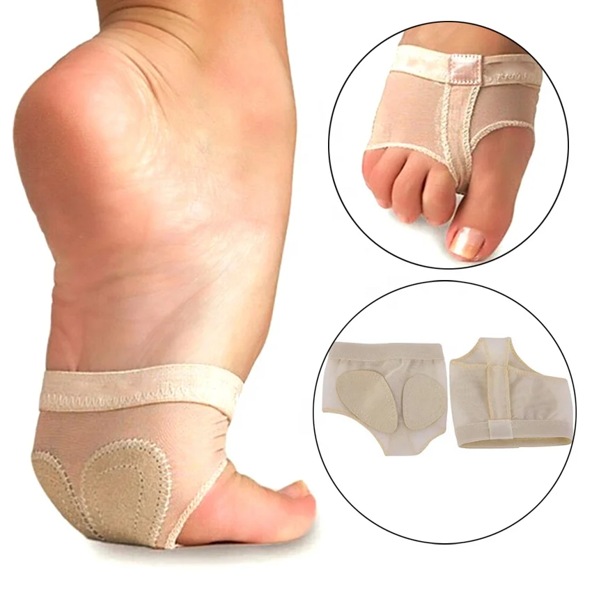 

MediFootCare Girls Women Belly Ballet Half Shoes Split Soft Sole Paw Dance Feet Protection Toe Pad Well Foot Care Tool HA00592