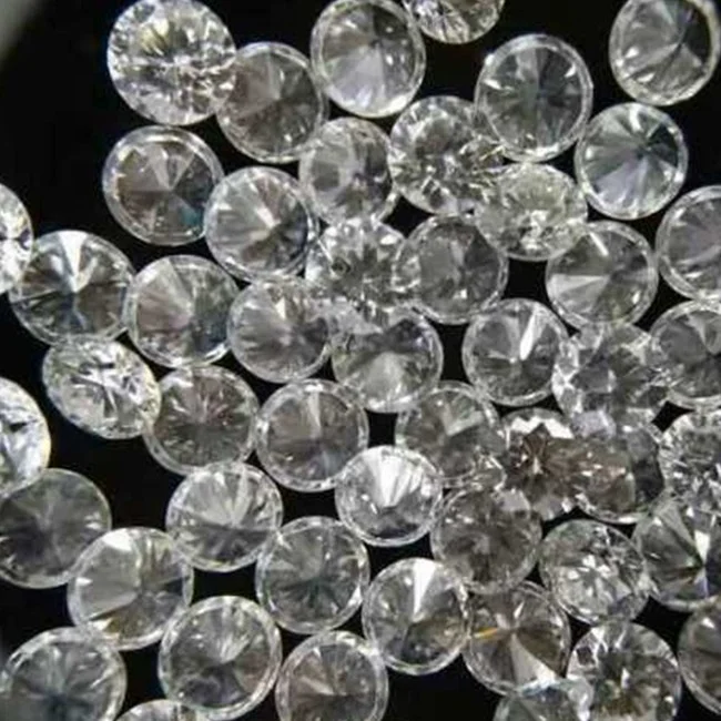 
Wholesale Price Polished Synthetic Hpht Cvd Round Cut Loose Diamond 