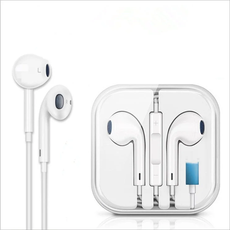 

Factory Wholesale Original Quality 8pin Lighting Wired Earphones BT Earphone for iPhone 7/8/X/11/12, White