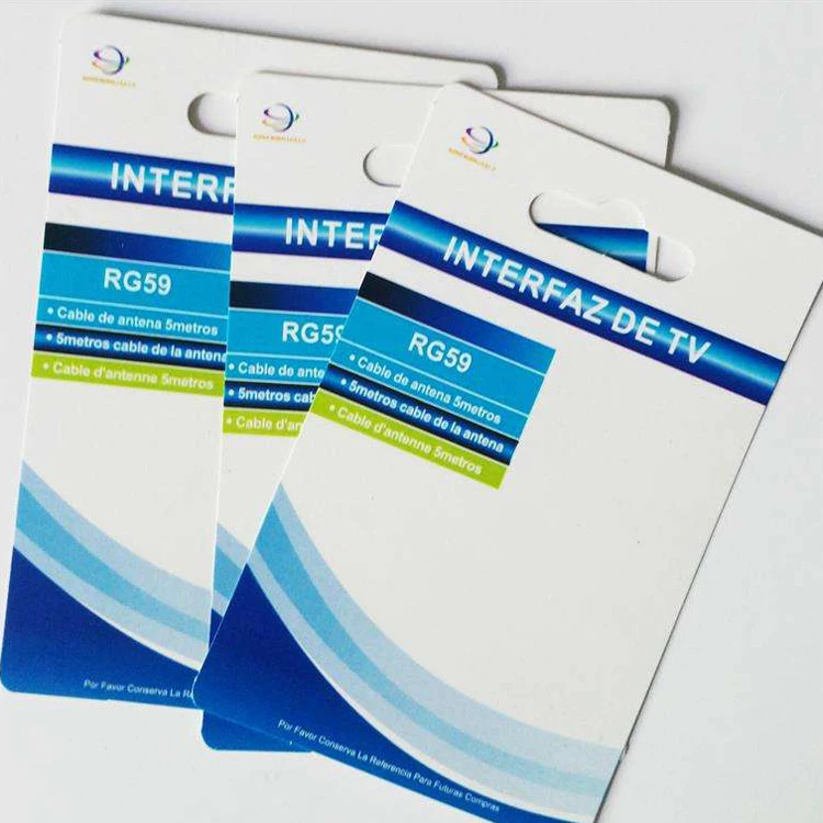 
Custom Bag Toppers and Header Card Printing Packaging Header Cards 