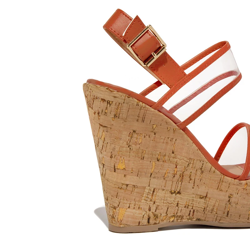 cork platform wedges