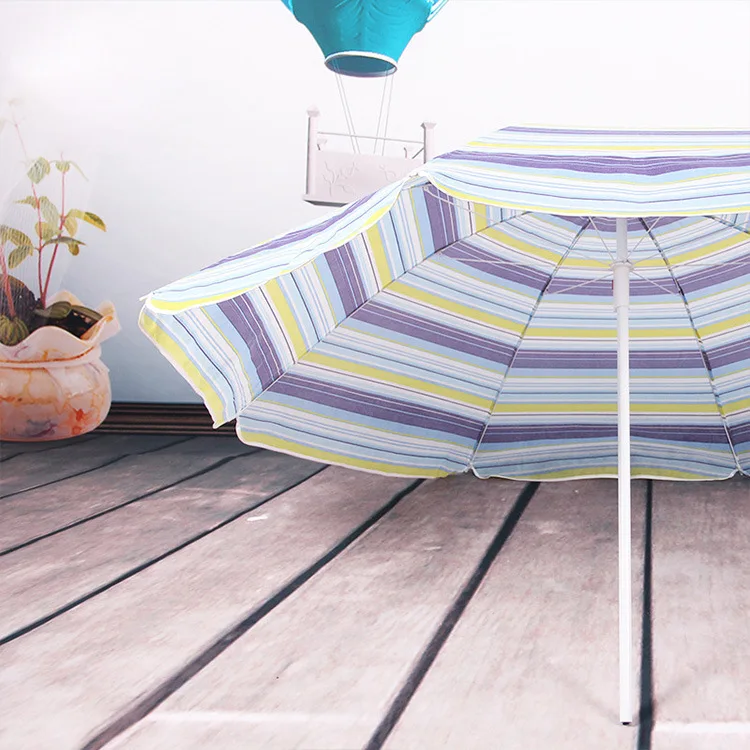 
Outdoor Camp Fishing Rainproof Sun Protective Beach Umbrella Summer Anti-UV Sun Umbrella 