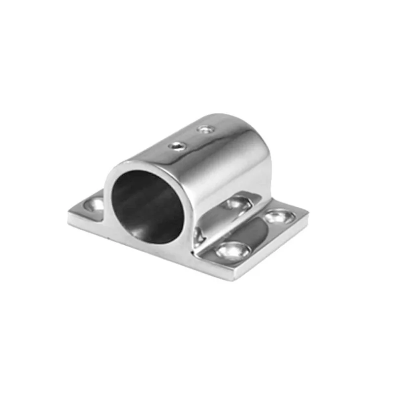 

Special flagpole base square pipe base 25mm double top wire Marine 316 stainless steel outdoor Marine yacht hardware accessories