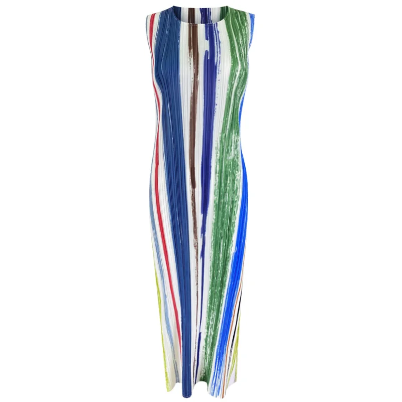

Fashionable Sleeveless Elegant Sheath Slim Casual dress