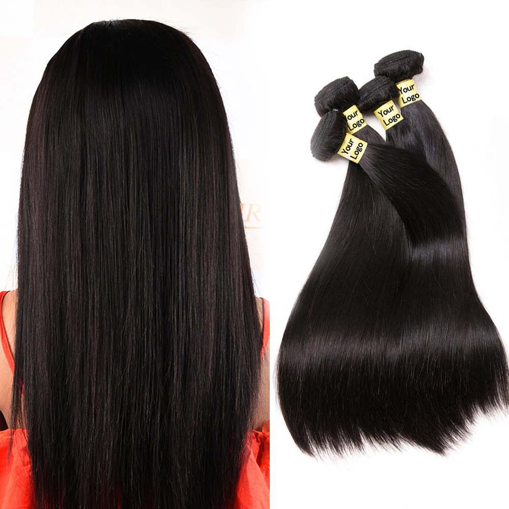 

Wholesale 100% Unprocessed Nature Human Remy Virgin Straight Hair Bundles Vendors