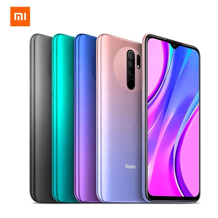 

Original Xiaomi Redmi 9 4GB 64GB 13MP+8MP+5MP+2MP 6.53 inch Display 5020mAh Battery Xiaomi Mobile Phones Redmi9