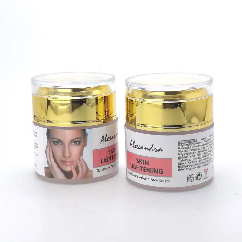 

Wholesale best natural skin care remove dark spot whitening glow facial cream