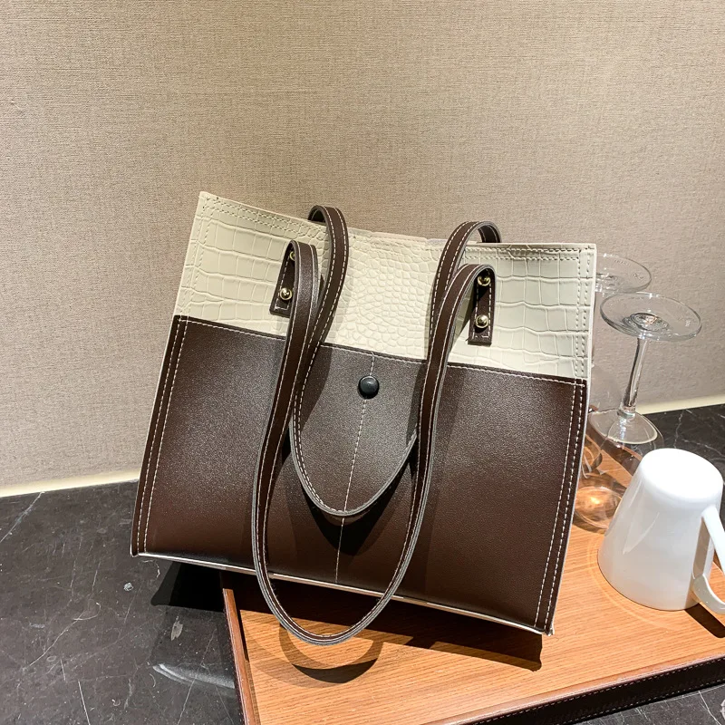 

2021 Casual Large Capacity Women Tote Bag Sling Shoulder Bags Ladies Purses Trendy Handbags, Customizable