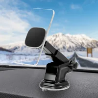 

High Quality Universal 360 Degree Rotation Dashboard Magnet Car Mount Cradle Magnetic Cell Phone Holder For Smartphone