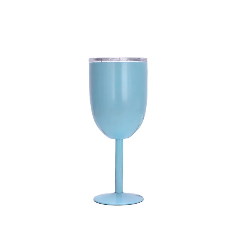 

Mikenda stainless steel double vacuum tall beer glass creative cocktail glass can be customized LOGO