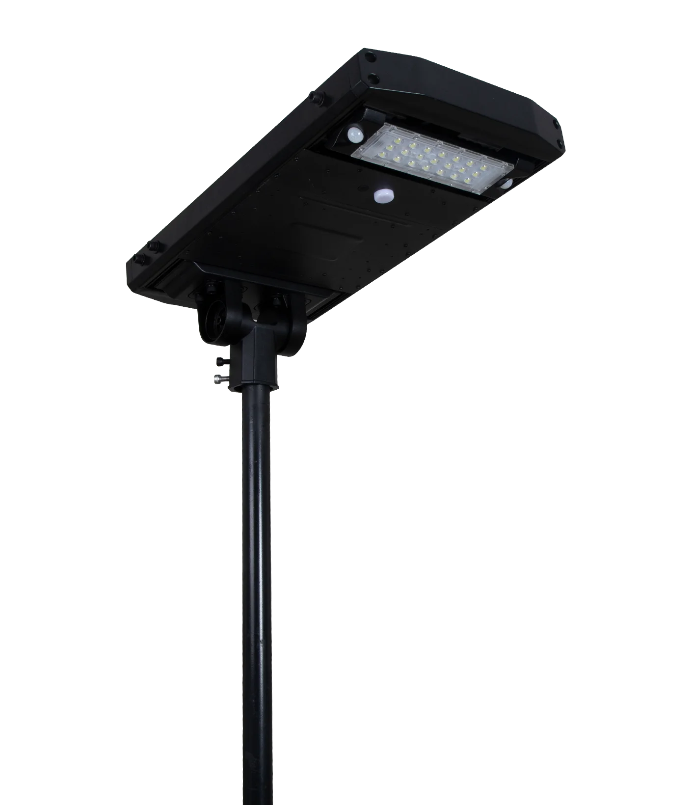 Mono-crystalline silicone solar light 5 year warranty 40W 6000LM solar street light with LiFePo4 battery