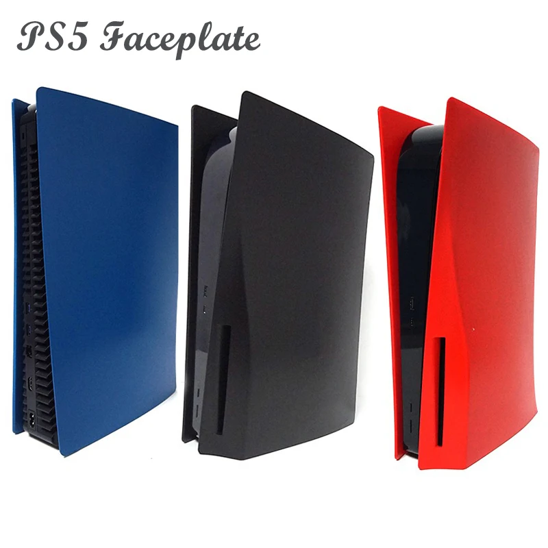 

PS5 Accessories Custom Plastic Hard Protective Skin Shell Case Cover PS5 Faceplate Protective Case For Sony Playstation 5, 7 colors