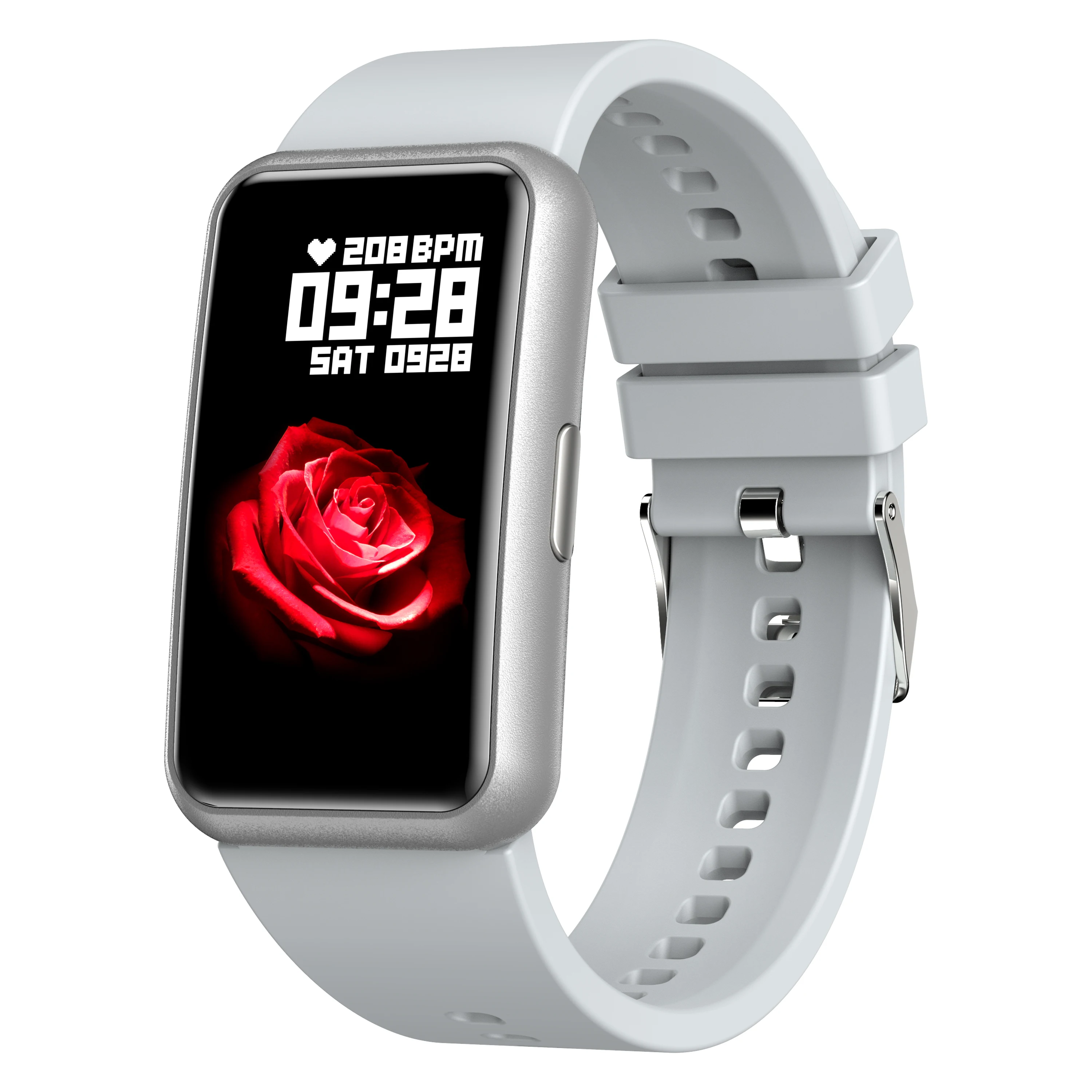 

1.45Inch 172*320 resolution Fully fit smart watch with full touch screen and multiple reminder functions connected to APP