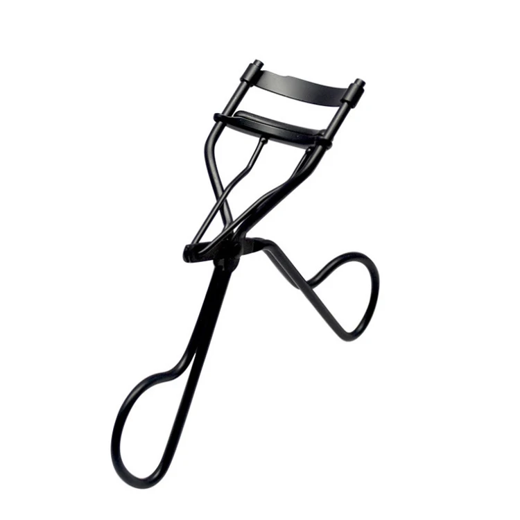

Wholesale Private Label Portable Stainless Steel Beauty Tools Black Single Eyelashes Curler, Black color