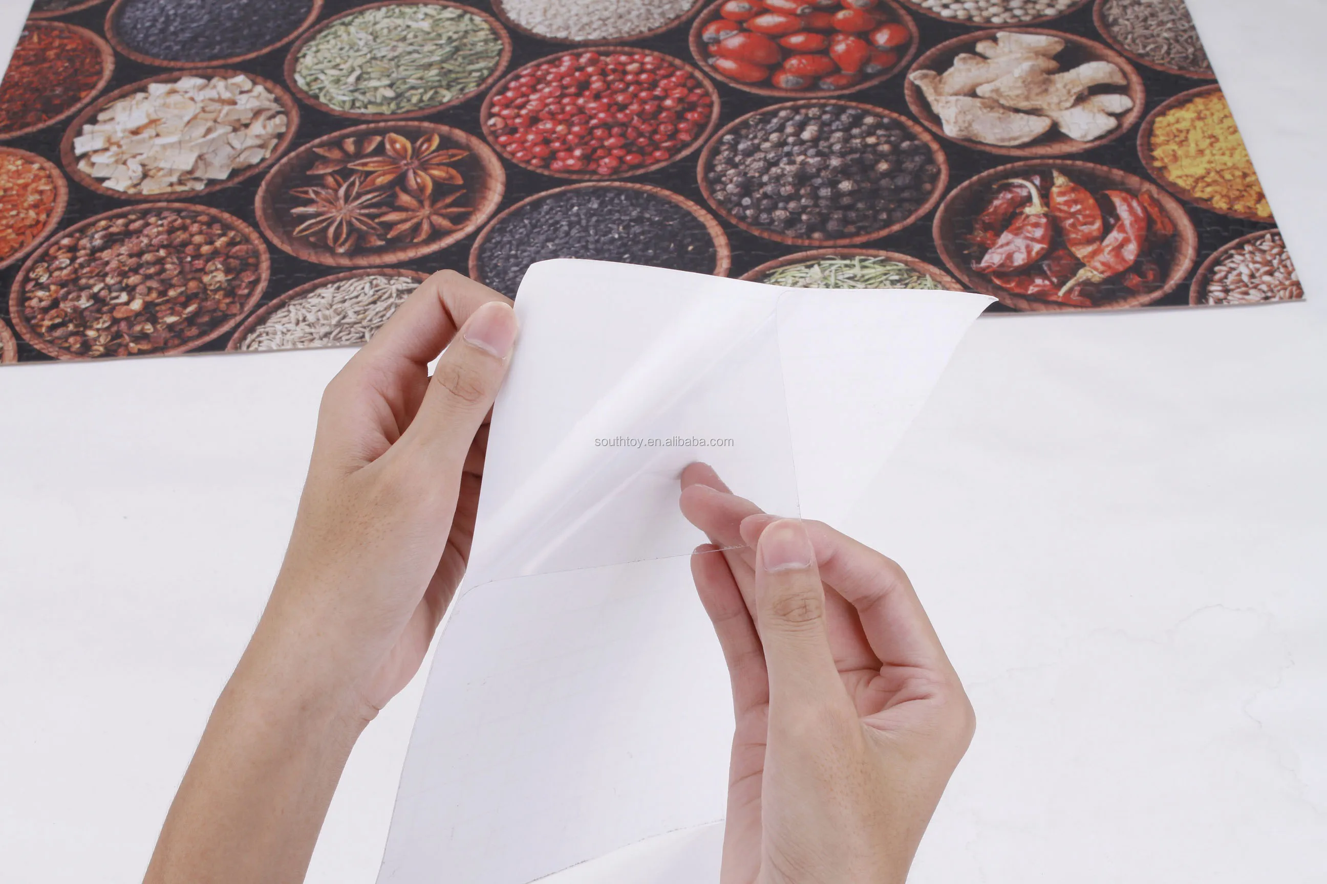 Puzzle Transparent Adhesive Backing Paper Sheets Jigsaw Puzzle Saver