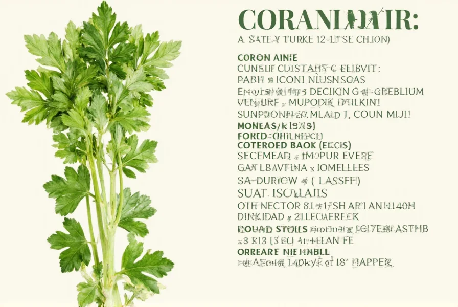 Detroit chef preparing dish with fresh coriander at local restaurant