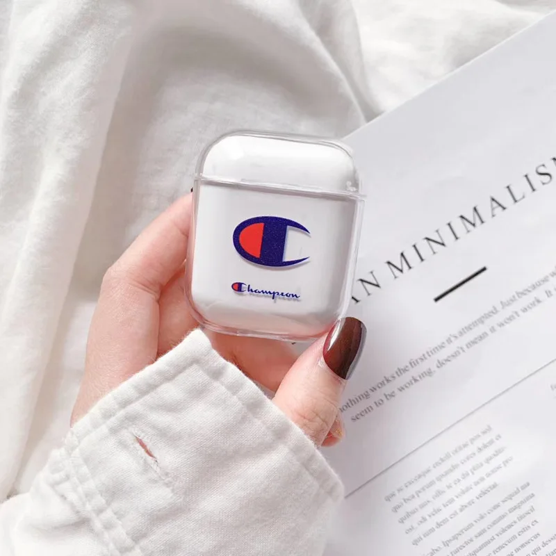 
Protective AirPod Case, Earphone Accessories Air Pods Cover Skin For AirPod 1 & 2 Hard PC Case 