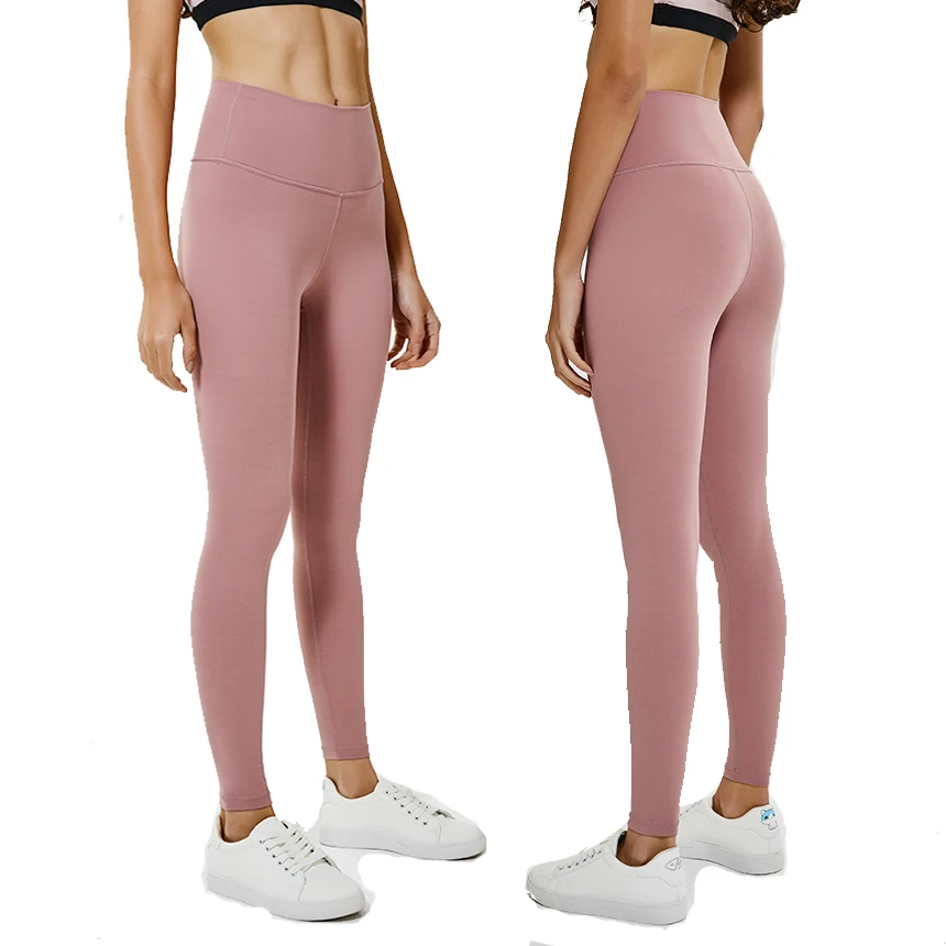 

2021 new arrival lulu Lemon align fabric version 2 high waist Nylon Spandex Material lady Yoga Leggings