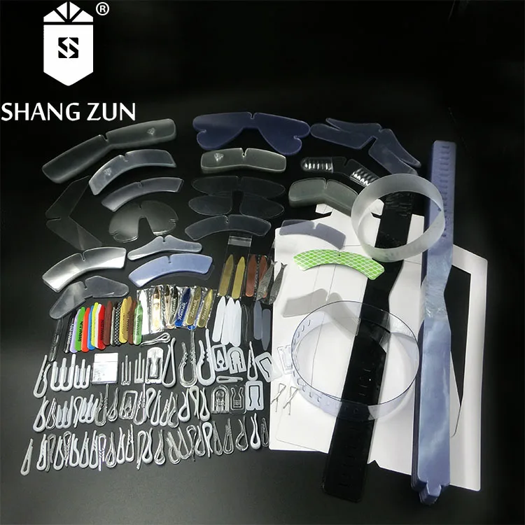 

Manufacturers customized transparent plastic collar band for shirt butterfly collar stays cardboard garment packing accessories, Transparent/white