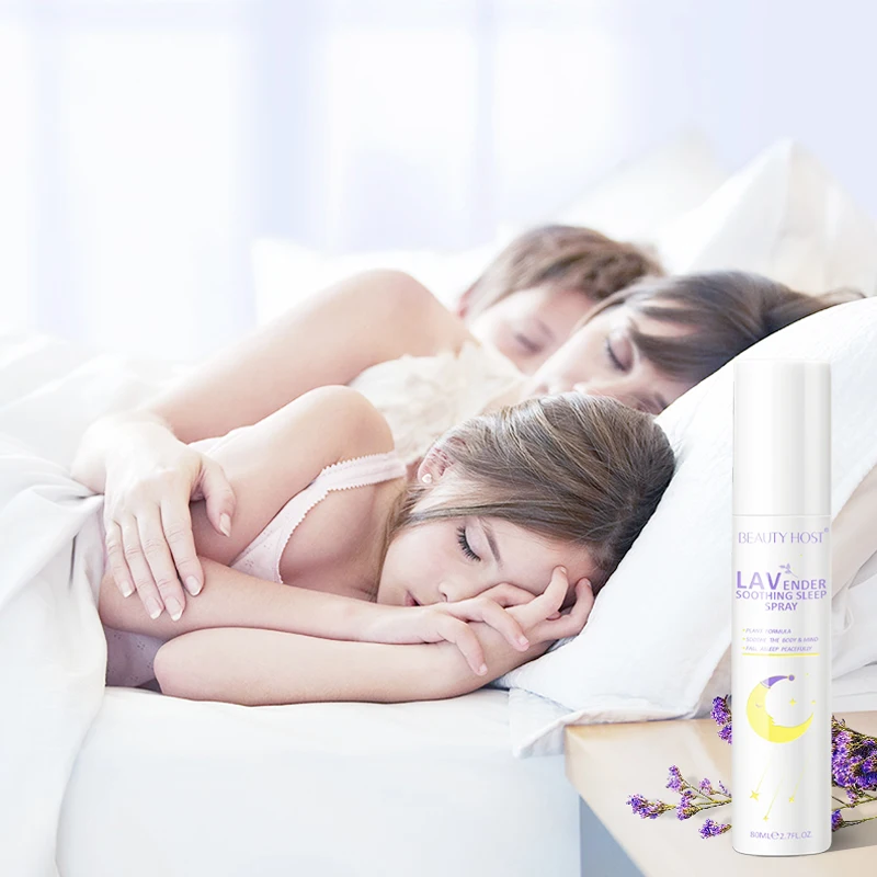 

OEM Private Label Organic Sleeping Spray Mist Pillow Natural Lavender Tea Long Time Liquid Deep Sleep Pillow Gas Perfume Spray