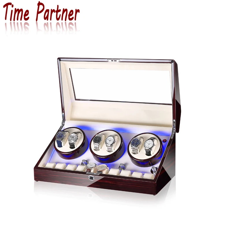 

Time partner Factory Watch Packaging Box with Custom Logo Small Gift Displaying Case Pantone Leather Customized ITEM