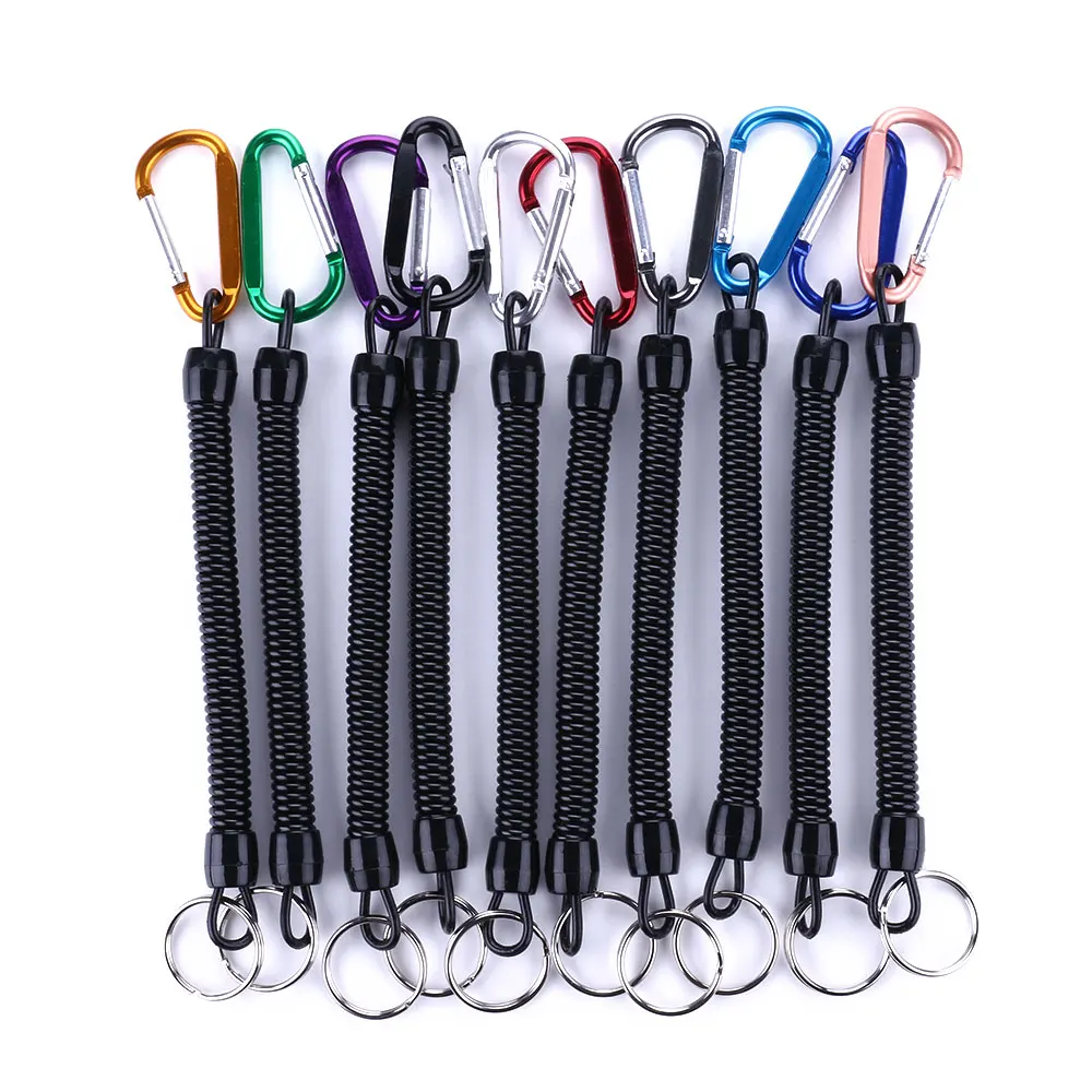 

Fishing Boating Camping Secure Pliers Lip Grips Tackle Fish Tools Accessory Multicolor Ropes, As picture