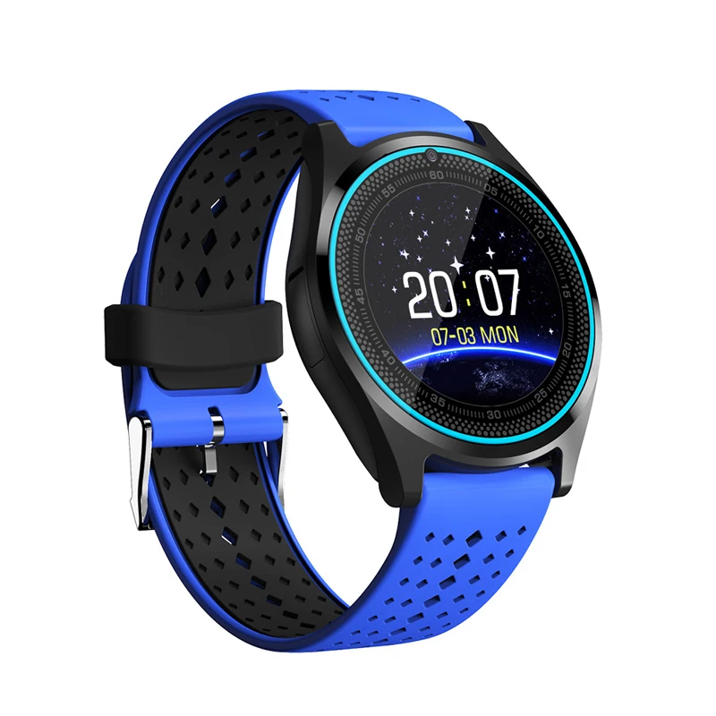 

wholesale V9 smart watch Touch screen wristwatch V9 heart rate sim card sport smartwatch, Black;white;red