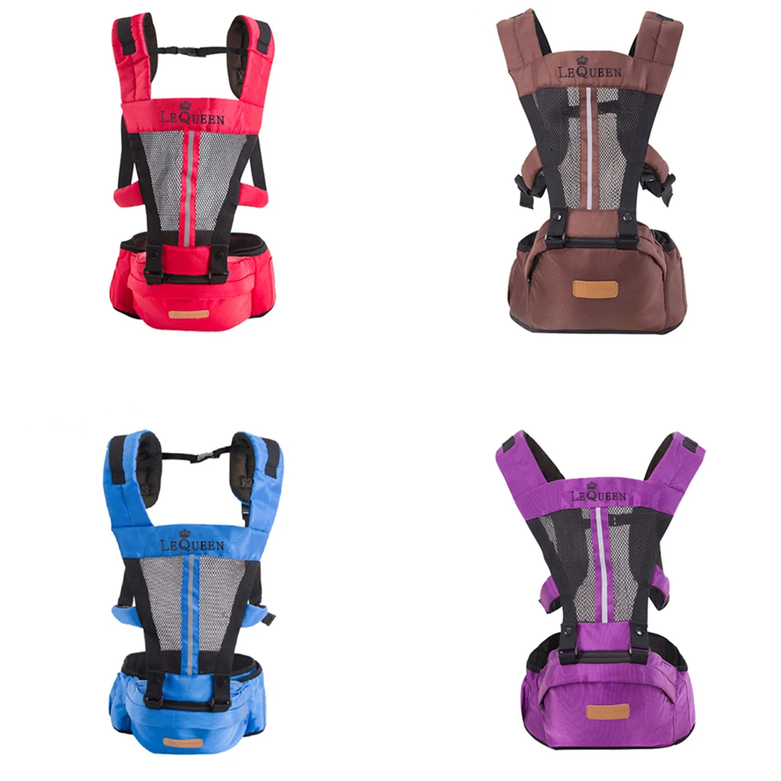 

Multi-functional portable four seasons before and after dual-use baby back strap before and after the baby waist stool