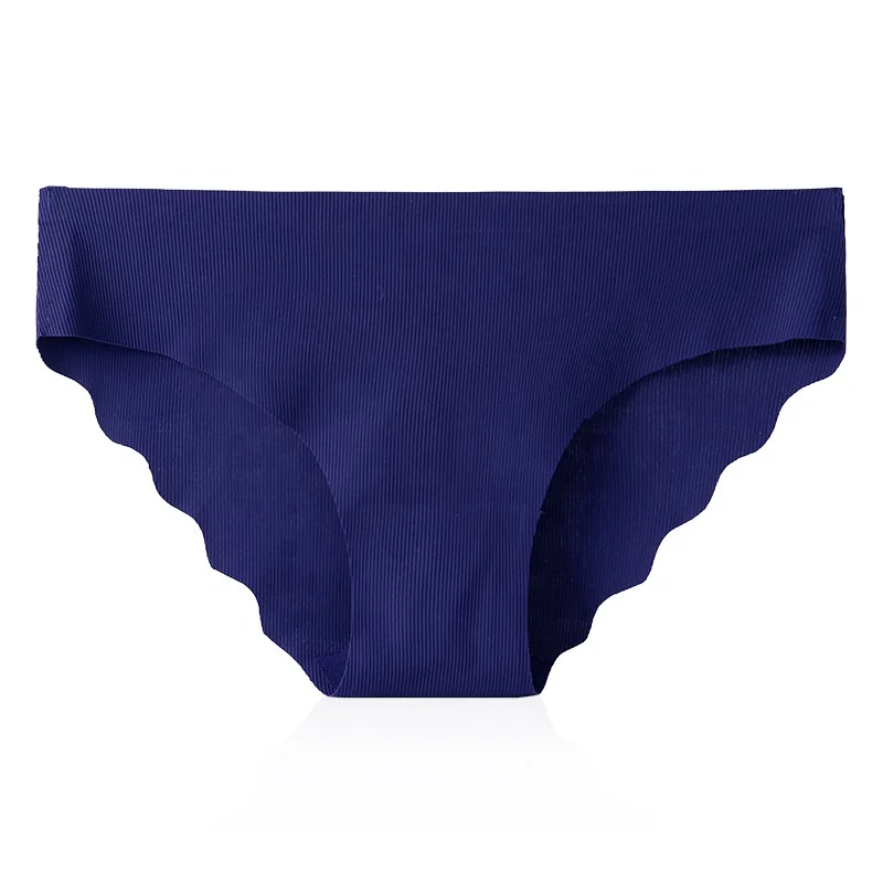 

2021 spot wholesale mid waist cotton women's triangle underwear plus size underwear