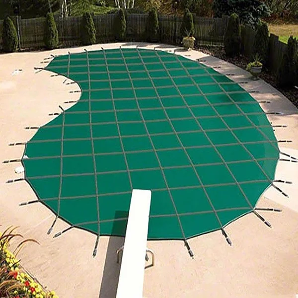 

automatic covers and waterproof reel swimming pool cover safety for above ground pool, Customized color